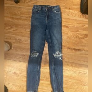 American Eagle stretch mom jeans